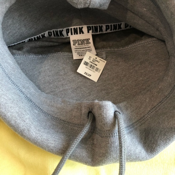 *NEW* VS PINK Pullover & Jogger Gray SET Size XS - Picture 8 of 15